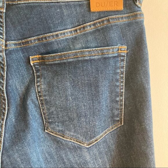 DUER DU/ER Sz 30 x 30  Mid-Wash Slim Jeans - Picture 5 of 9